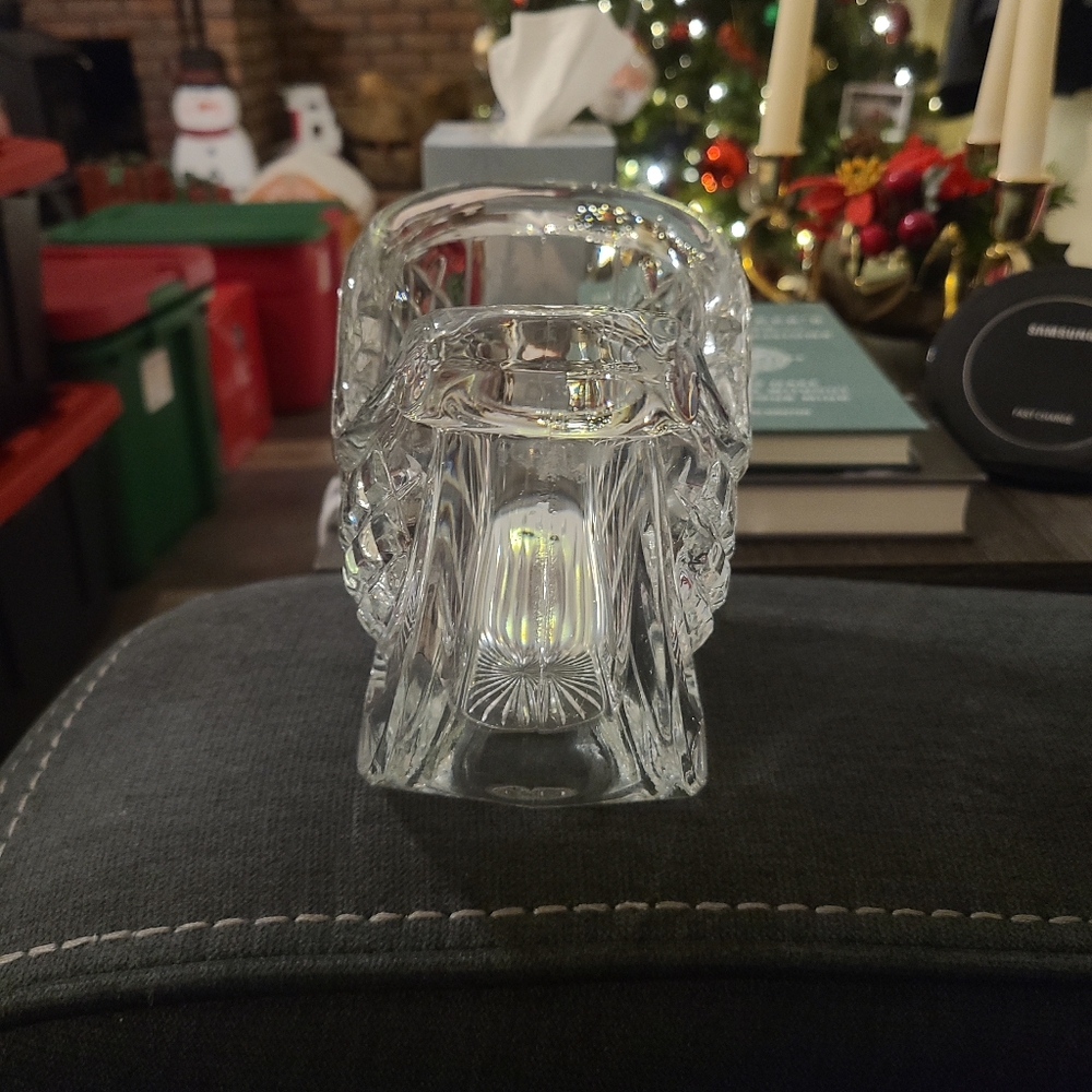 Vintage St. George 24% Lead Crystal Sleigh - Picture 3 of 5